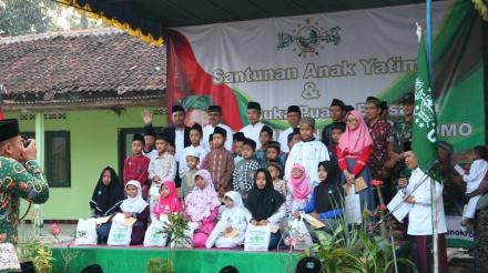 Santunan Anak Yatim dan Buka Bersama Ranting NU Wonokromo