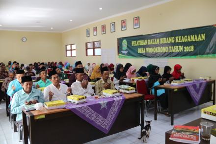 Pelatihan Dalam Bidang Keagamaan Desa Wonokromo 2018