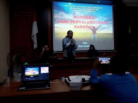 Sosialisasi Pencegahan dan Penanggulangan Narkoba Kabupaten Bantul