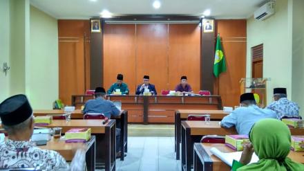 Rapat Koordinasi Penetapan Sekaligus Pelantikan Panitia Pemilihan Lurah Kalurahan Wonokromo