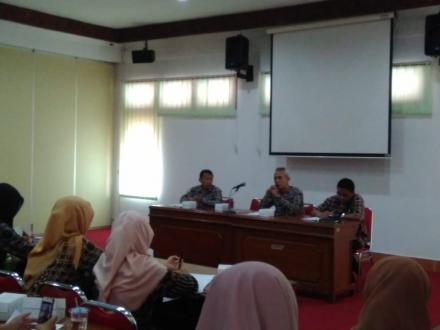 Rapat Koordinasi Evaluasi Dan Monografi Desa Tahun 2019 dan Persiapan Monitoring Sistem Informasi De