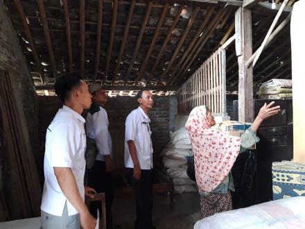 Dinsos P3A Bantul Tinjau RTLH di Dusun Jejeran I 