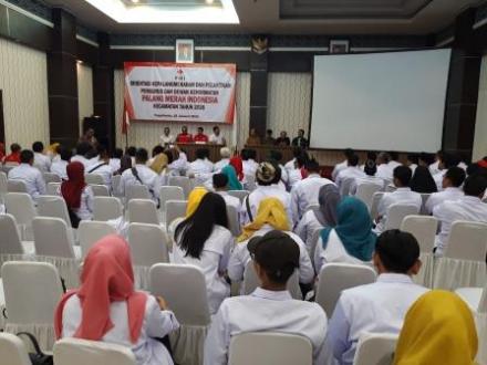 Pamong Desa Wonokromo Mengikuti Orientasi Kepalangmerahan 