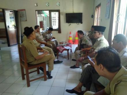 KASI PELAYANAN BERKOORDINASI DENGAN DUKUH SEDESA WONOKROMO