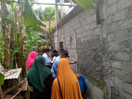 Penyelidikan Epidemiologi (PE) di Dusun Wonokromo II