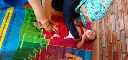 PENYULUHAN VIRUS CORONA DI POSYANDU DELIMA MERAH BRAJAN