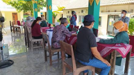 Vaksinasi Masyarakat Kalurahan Wonokromo