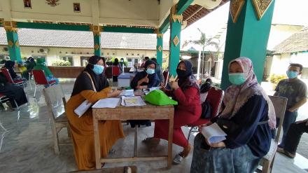 Vaksinasi Masyarakat Kalurahan Wonokromo