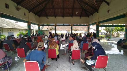 Vaksinasi Masyarakat Kalurahan Wonokromo