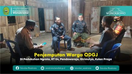 Penjemputan Warga ODGJ