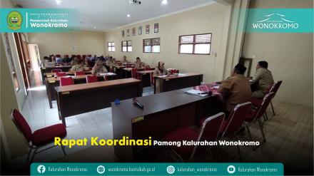 Rapat Koordinasi Pamong Kalurahan Wonokromo