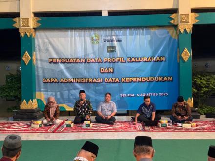 Penguatan Data Profil Kalurahan dan Sapa Administrasi Kependudukan di Kalurahan Wonokromo