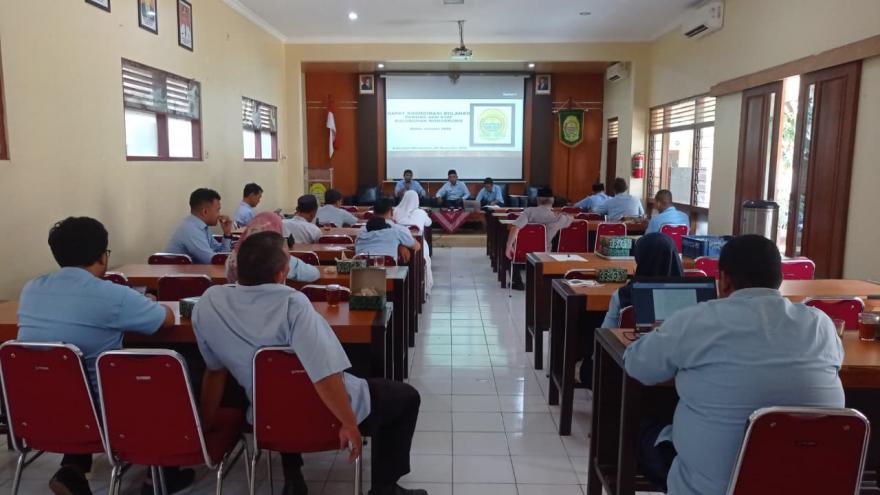 Rapat Koordinasi Bulanan Pamong dan Staf   Kalurahan Wonokromo Bulan Januari 2026